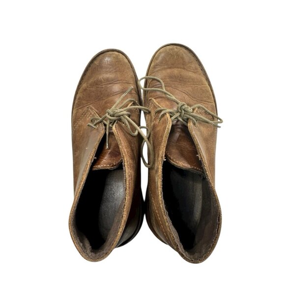 Clarks Originals Men 7.5 M Brown Leather Chukka Lace Up  Ankle Desert Boots - Picture 8 of 9
